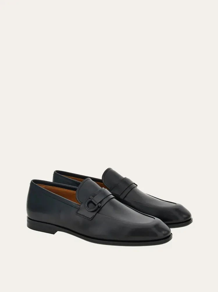 21688765785 BLACK FERRAGAMO MEN SHOES