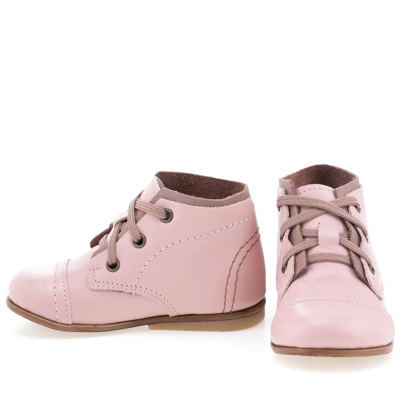 (2438-21) Emel pink classic first shoes