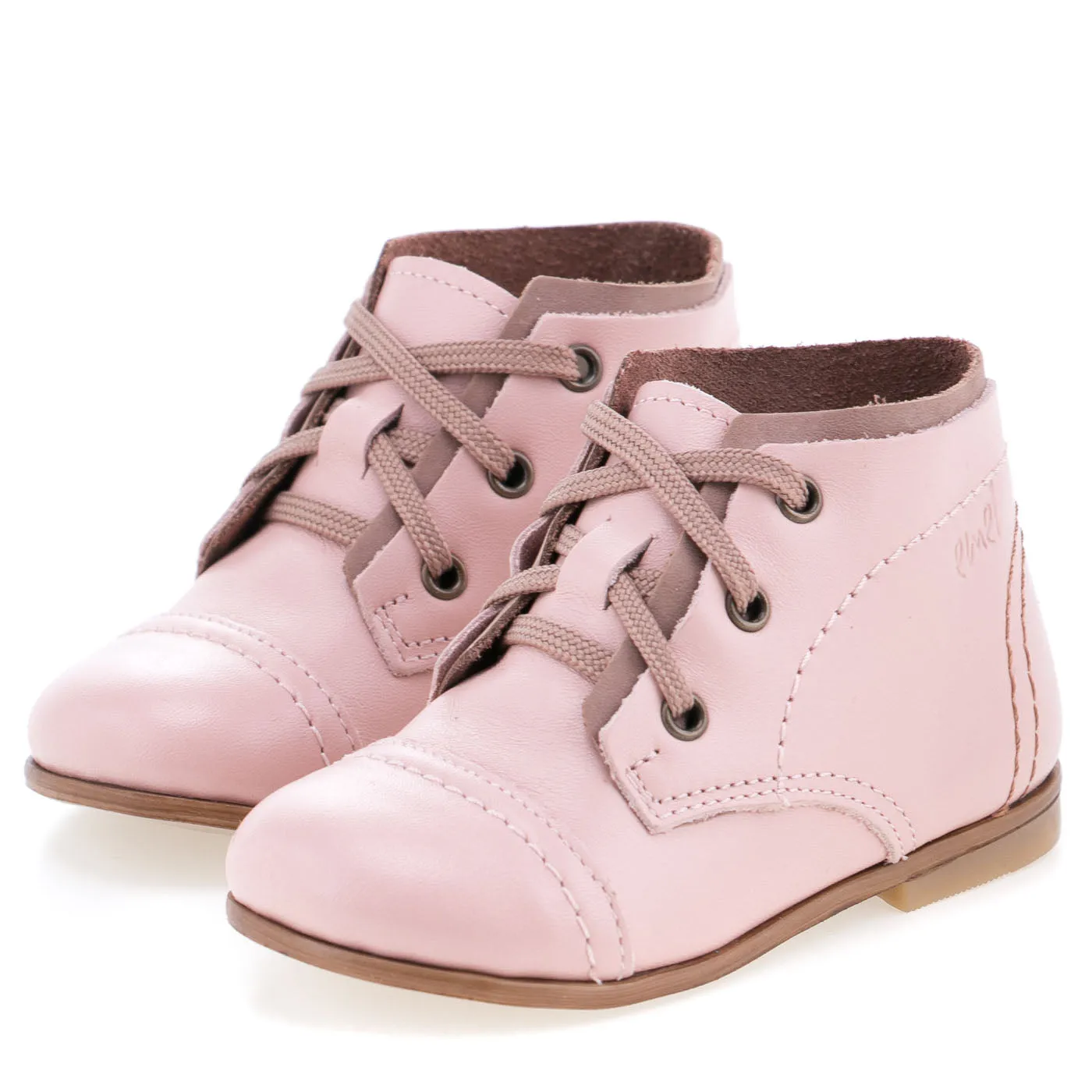 (2438-21) Emel pink classic first shoes