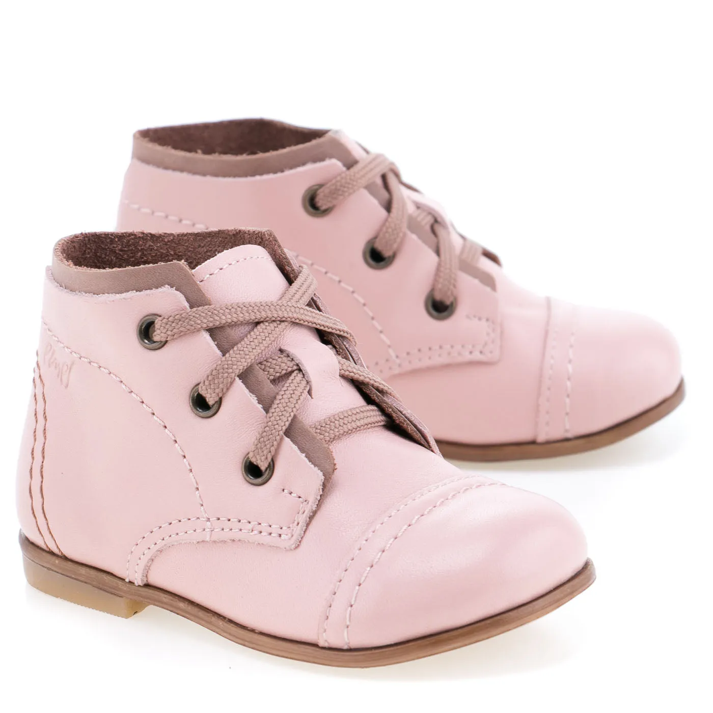 (2438-21) Emel pink classic first shoes