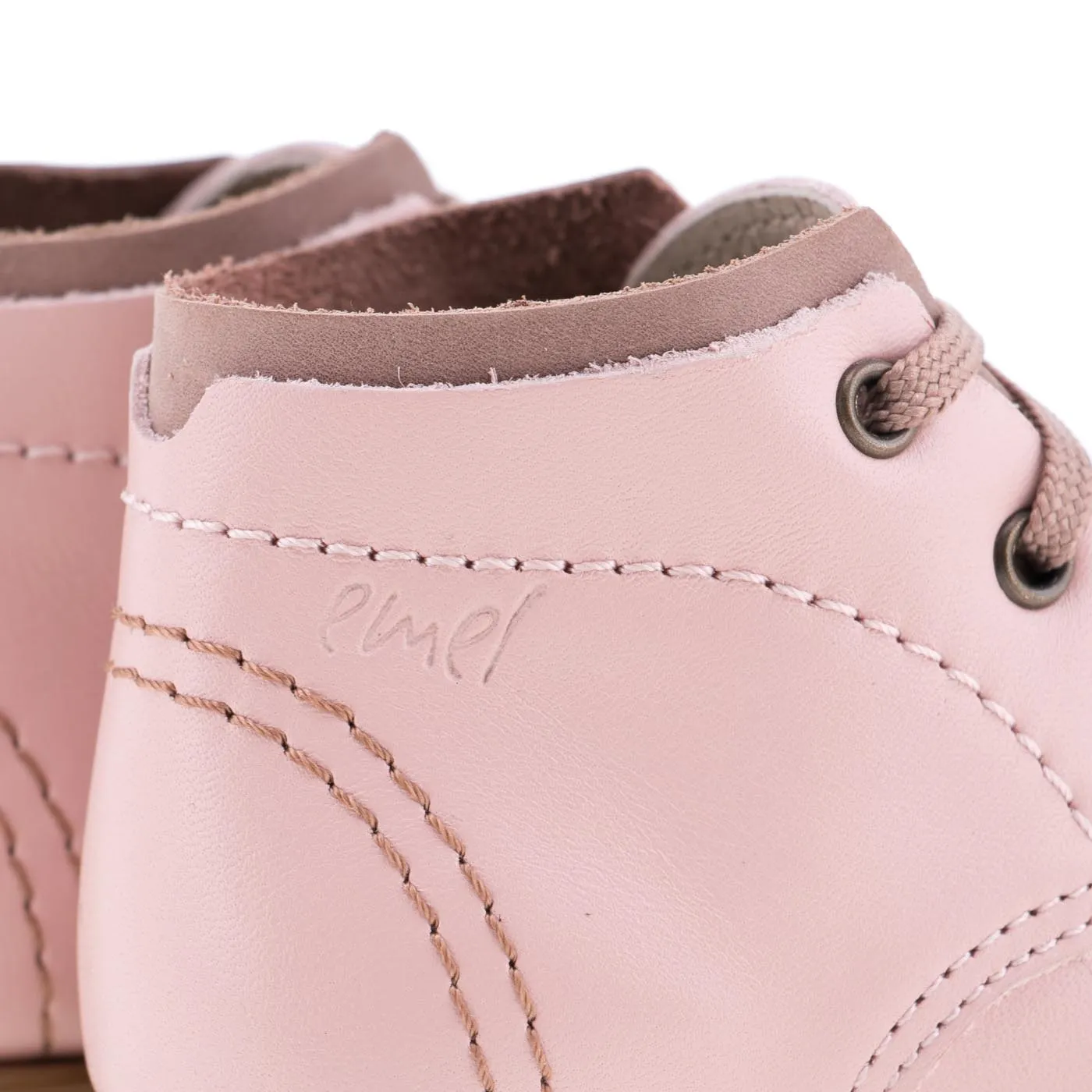 (2438-21) Emel pink classic first shoes