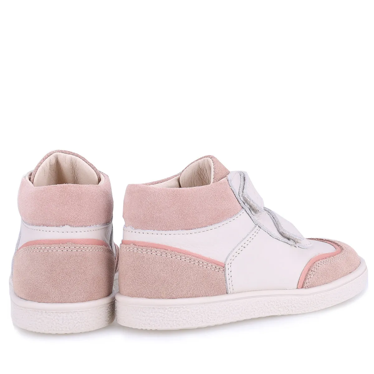 (2754D-1) Emel velcro shoes - pink