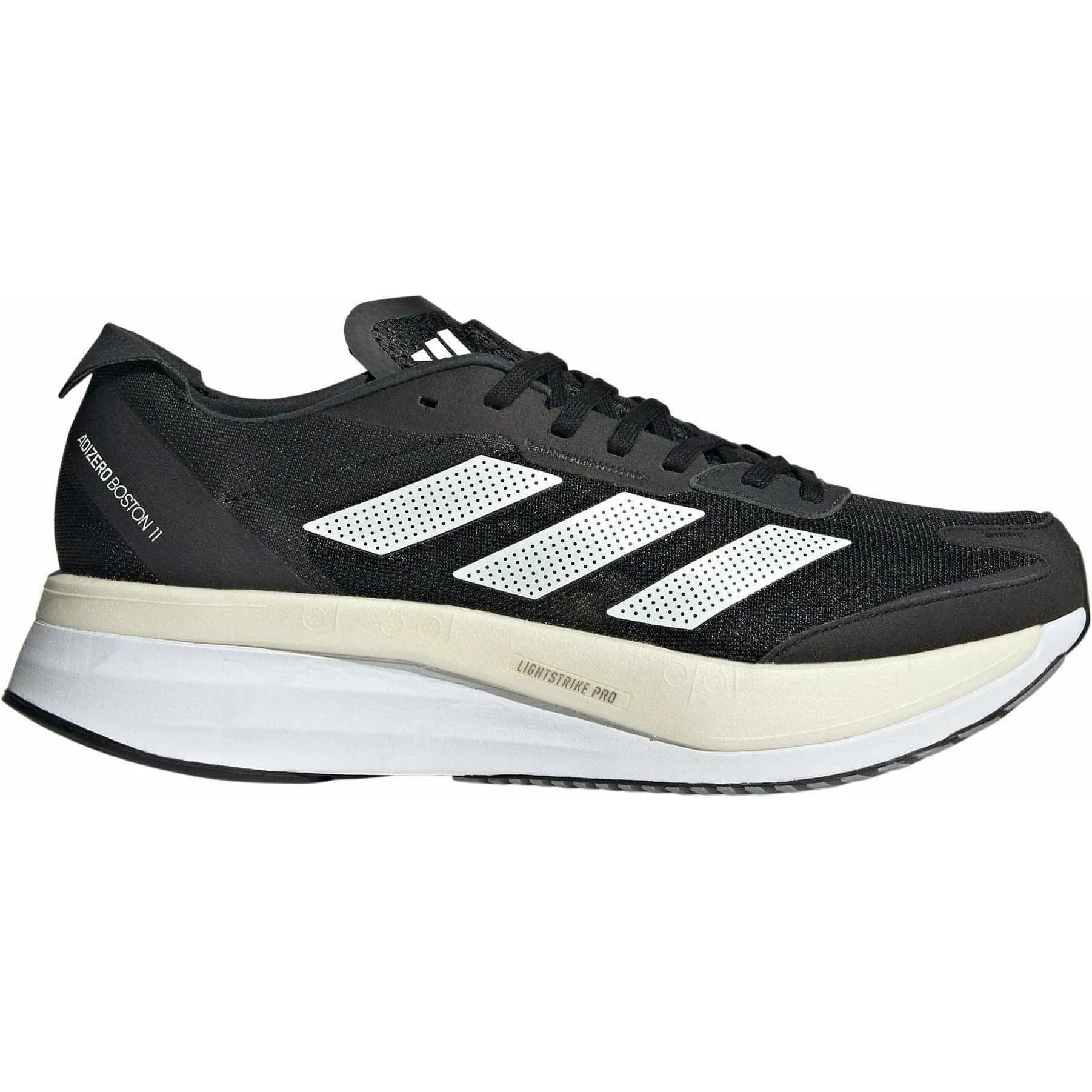 adidas Adizero Boston 11 Mens Running Shoes - Black