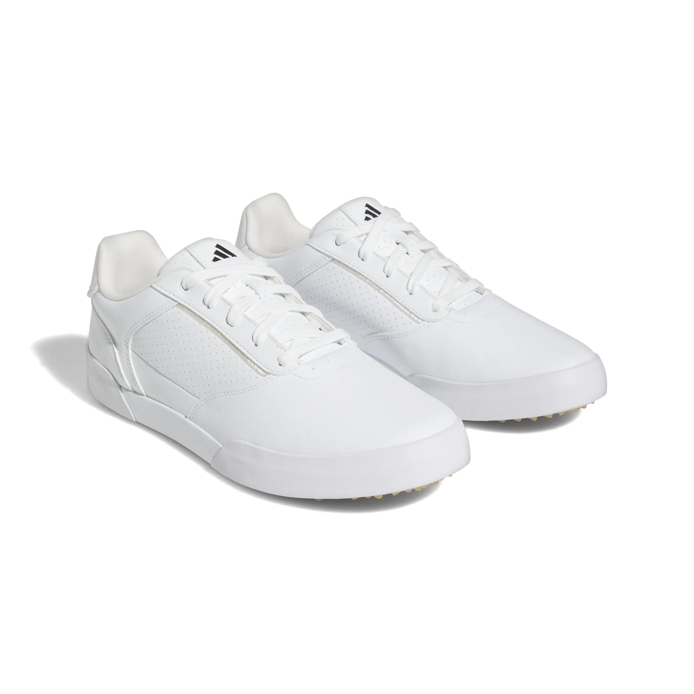 adidas Retrocross Golf Shoes - White/Core Black/Off White