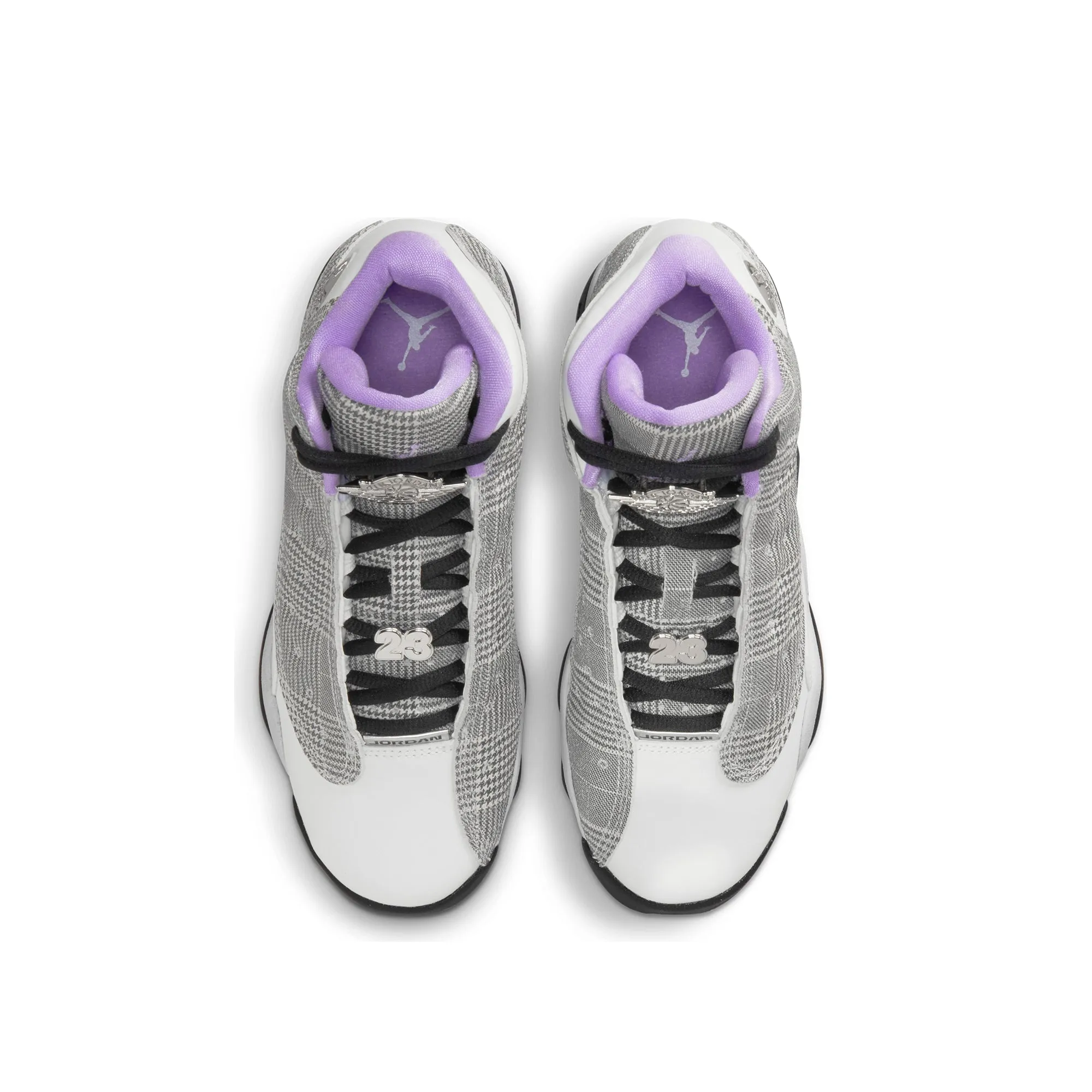 Air Jordan Kids 13 Retro GS Shoes 'Black/Lilac'