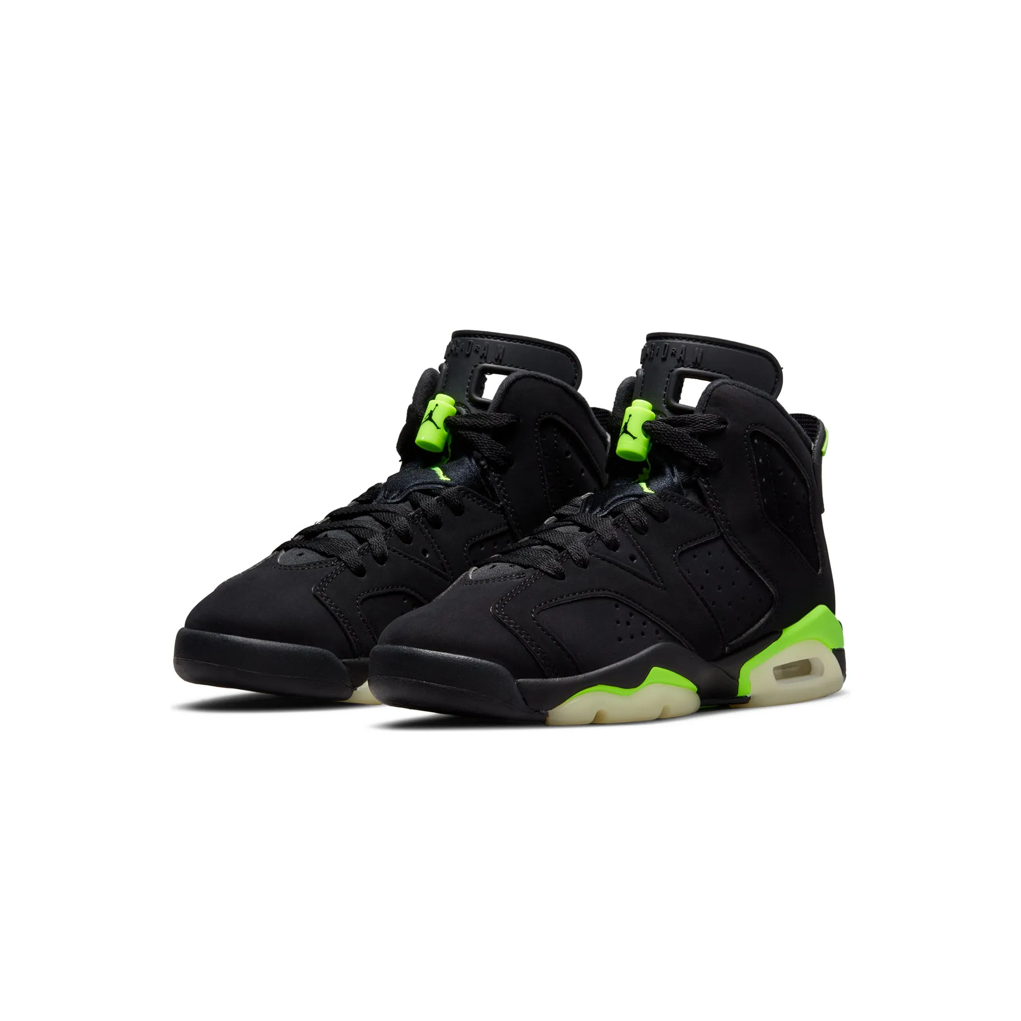 Air Jordan Kids 6 Retro Electric Green Shoes