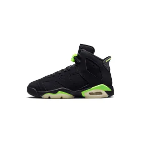 Air Jordan Kids 6 Retro Electric Green Shoes