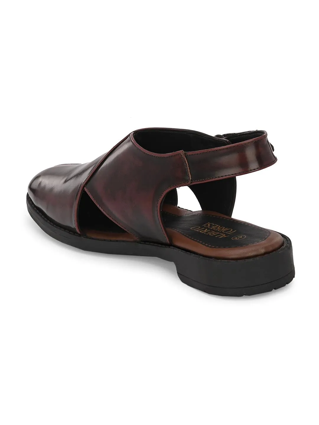 Alberto Torresi Peshawari Sandal With Padded Insole