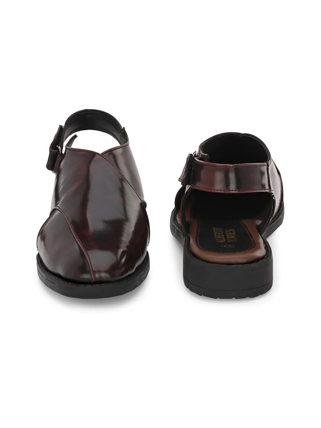 Alberto Torresi Peshawari Sandal With Padded Insole