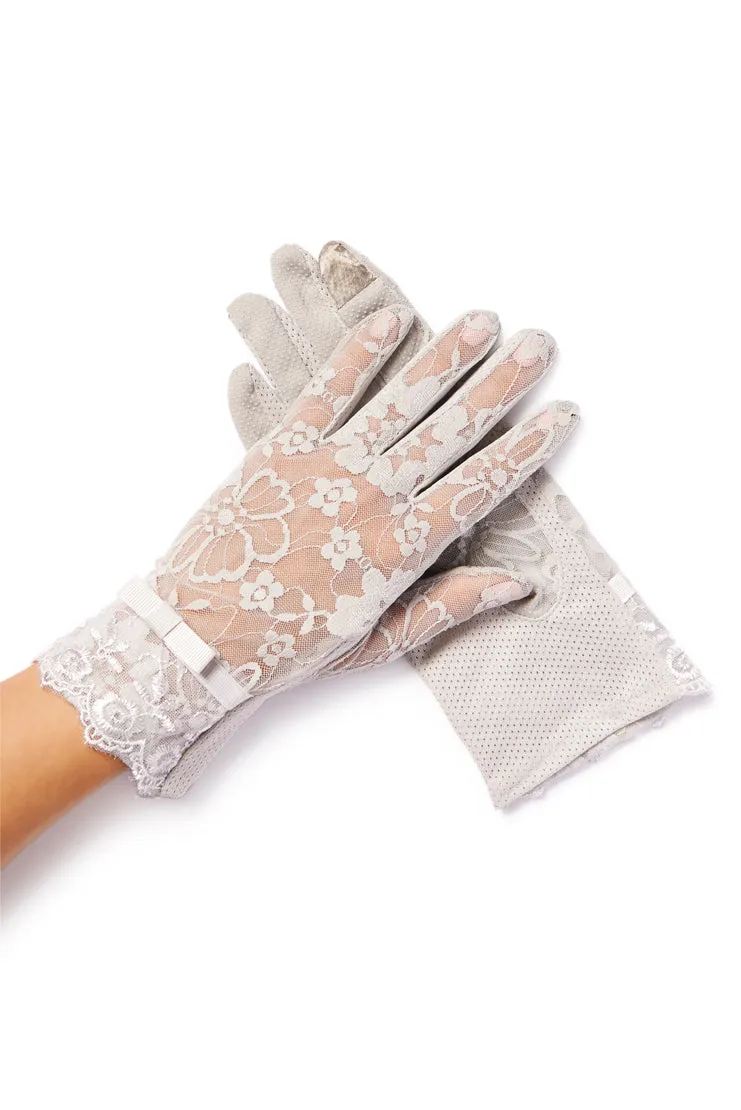 Amelie Lace Gloves - Snow White