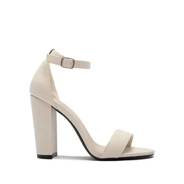 Ankle Strap High Heels One Band