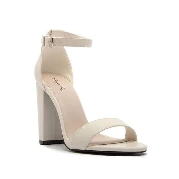 Ankle Strap High Heels One Band