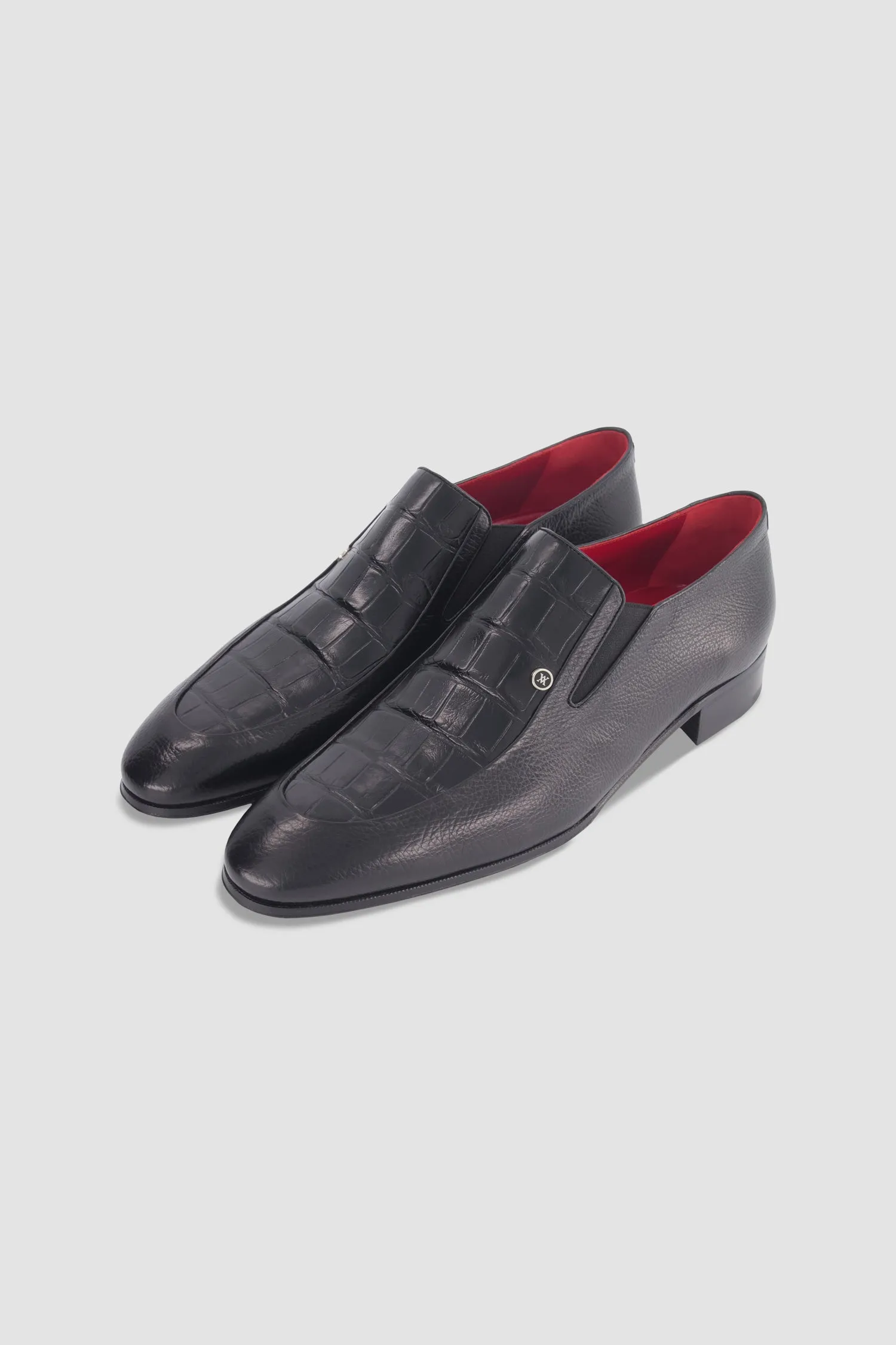 Artioli Lama Nero Croc Shoes