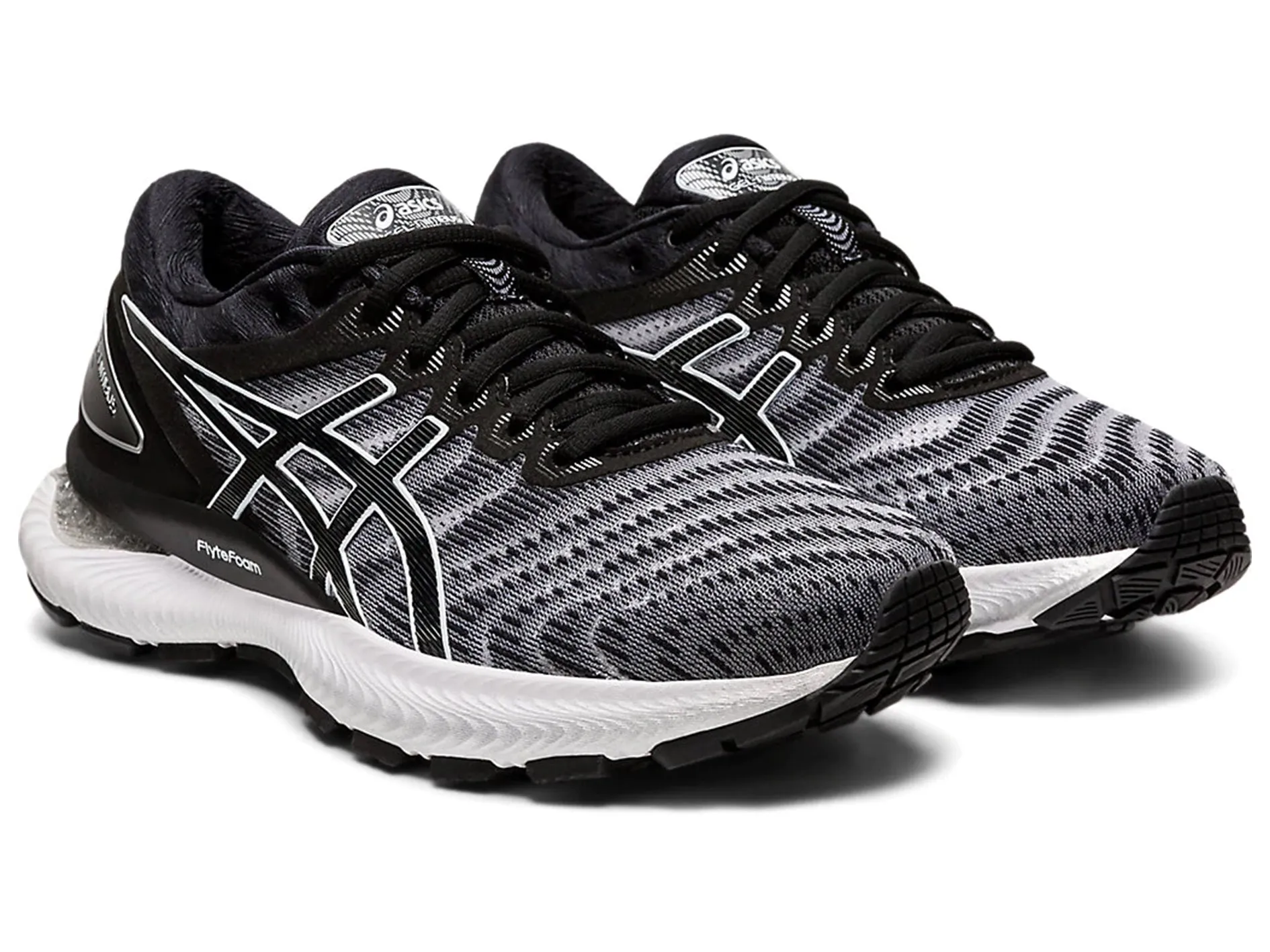 Asics Womens Gel-Nimbus 22 (D Wide) <br> 1012A586 100