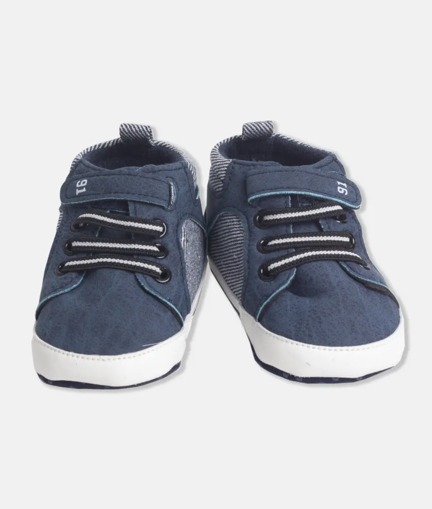 Baby Boy High Top Shoes - Blue