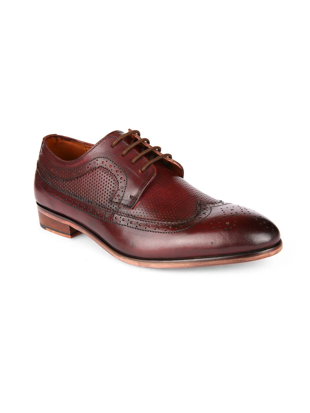 Bastian Cherry Brogues