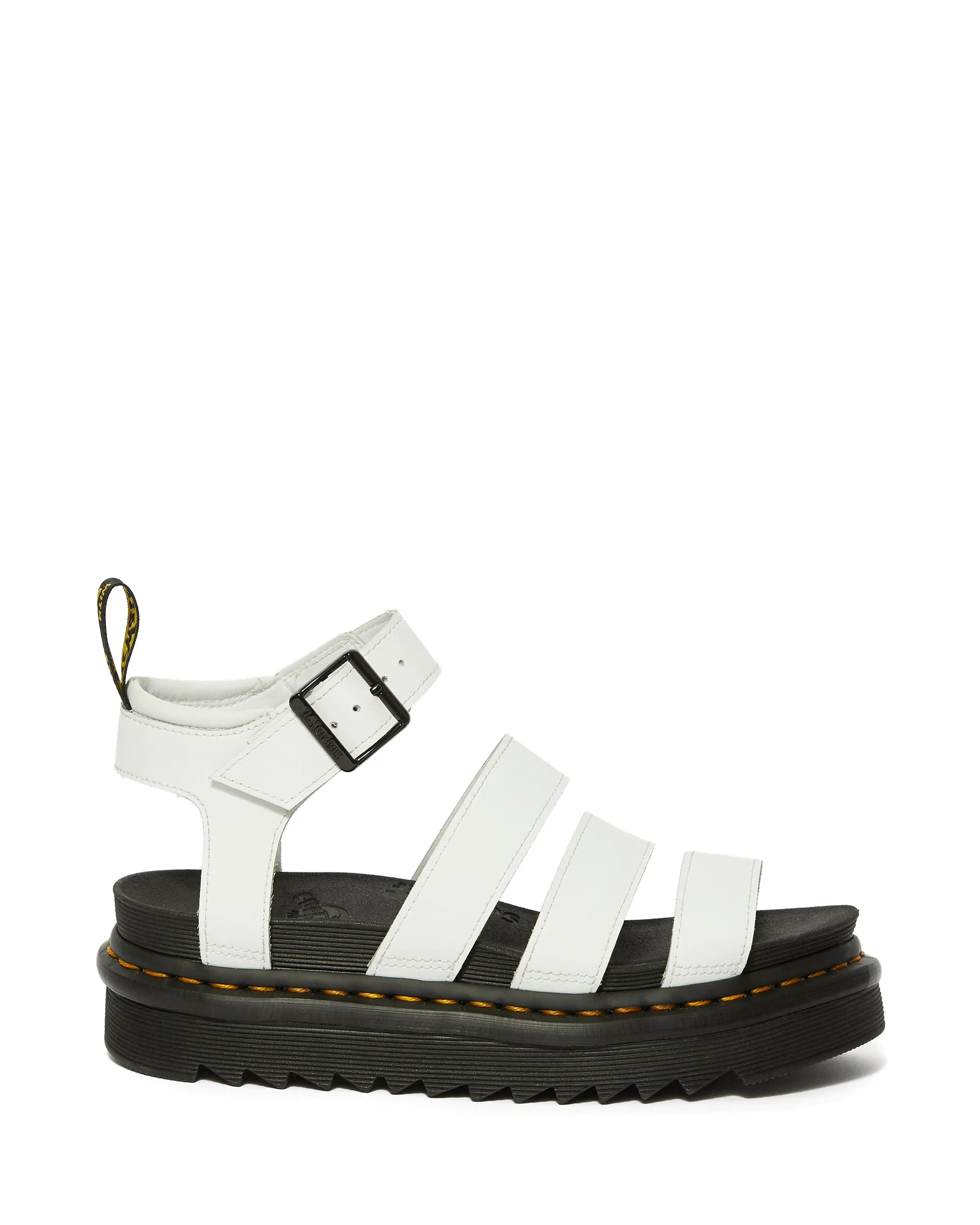 BLAIRE WHITE HYDRO GLADIATOR SANDALS