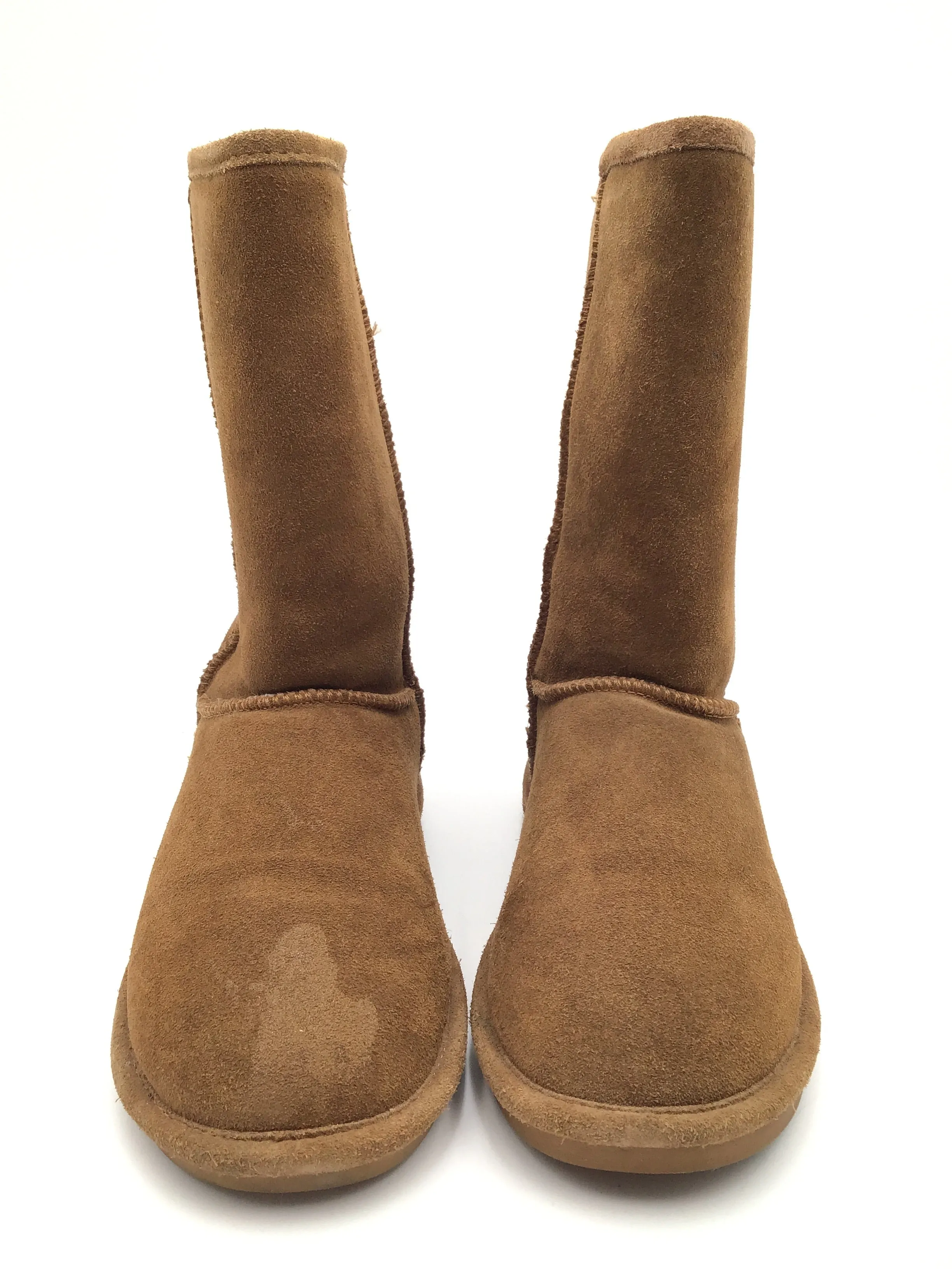 Boots Snow By Bearpaw In Tan, Size: 9