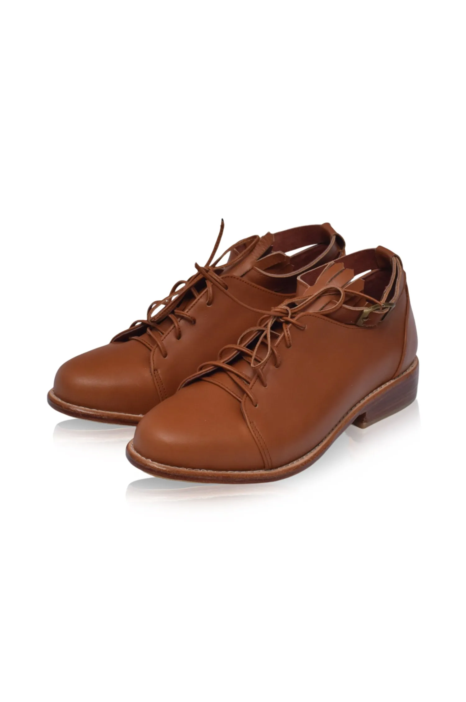 Boston Leather Oxfords