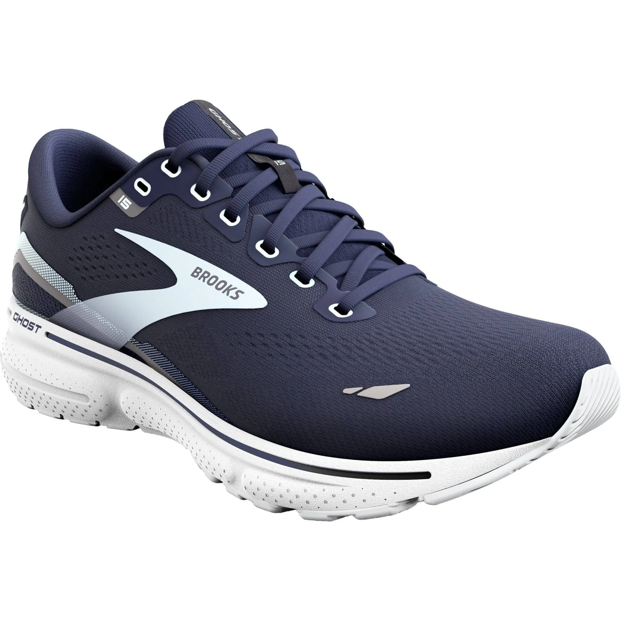 Brooks Ghost 15 Womens Running Shoes - Navy