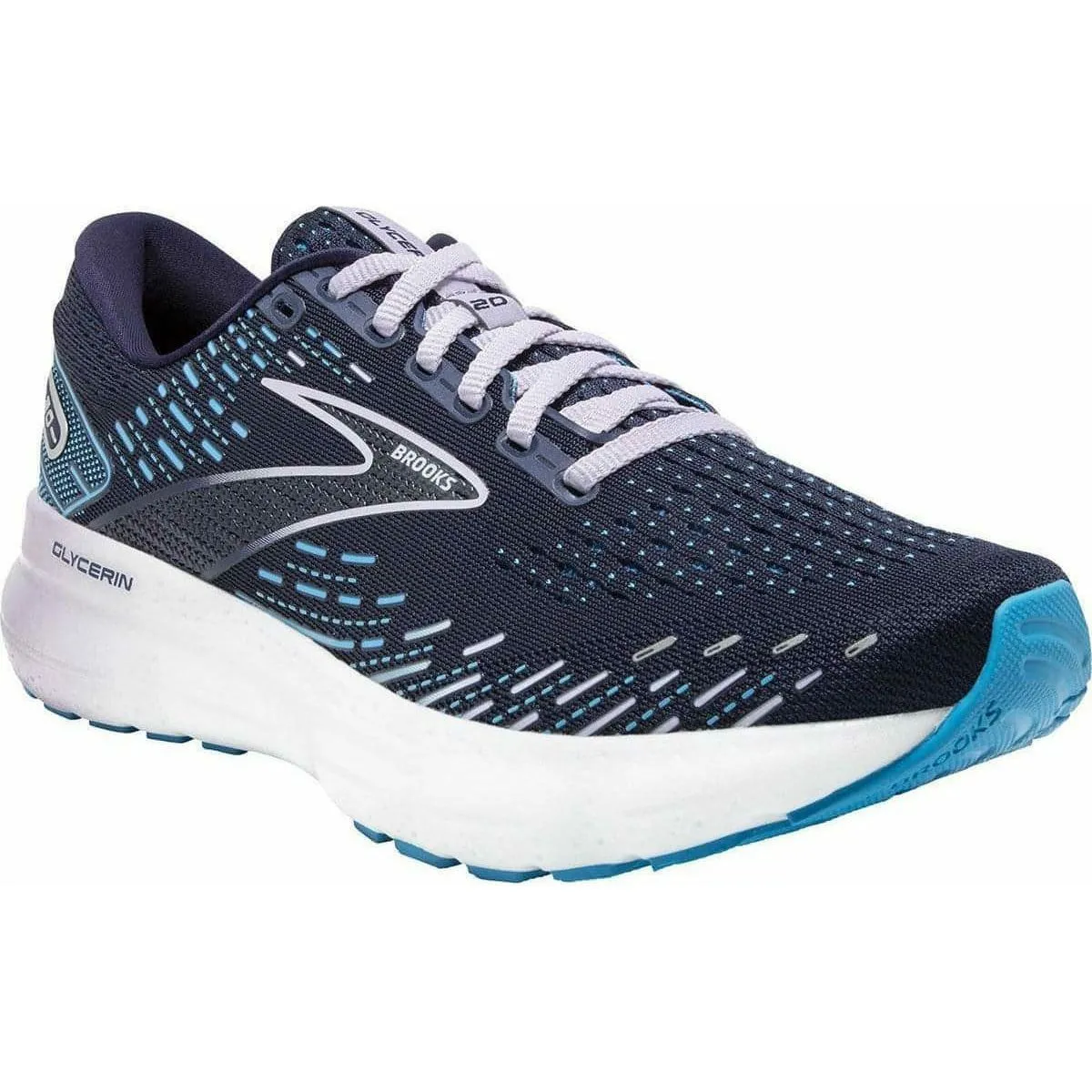 Brooks Glycerin 20 Womens Running Shoes - Blue