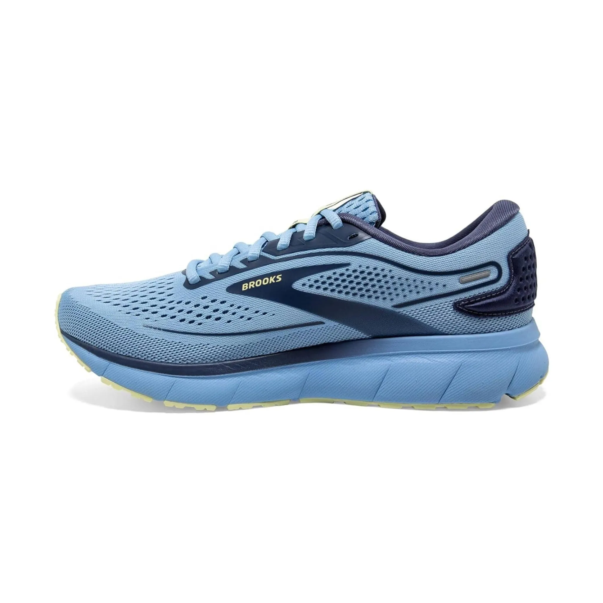 Brooks Women's Trace 2 Road Running Shoes - Blue/Navy/Yellow