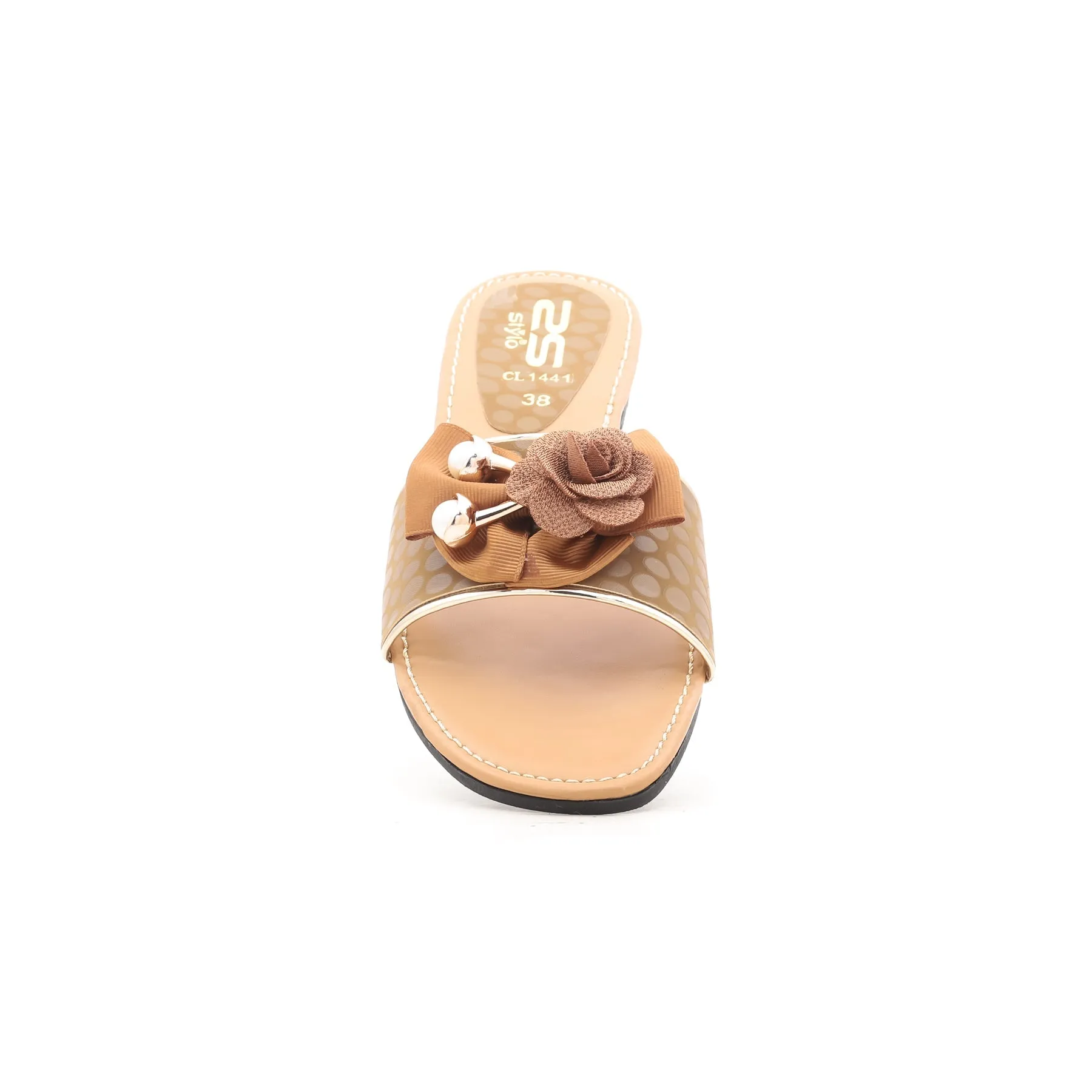 Brown Casual Slipper CL1441