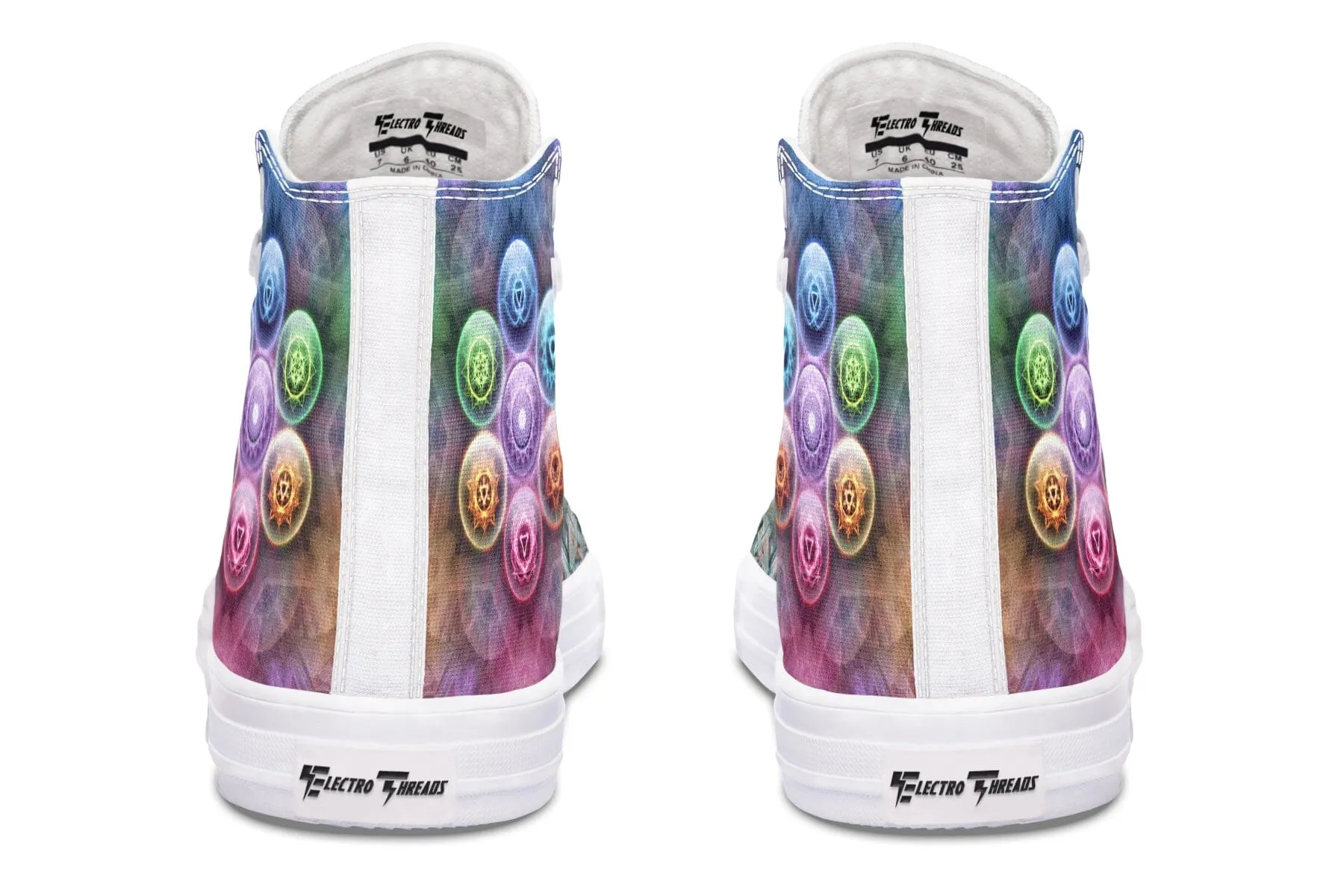 Chakra Balls High Top Shoes