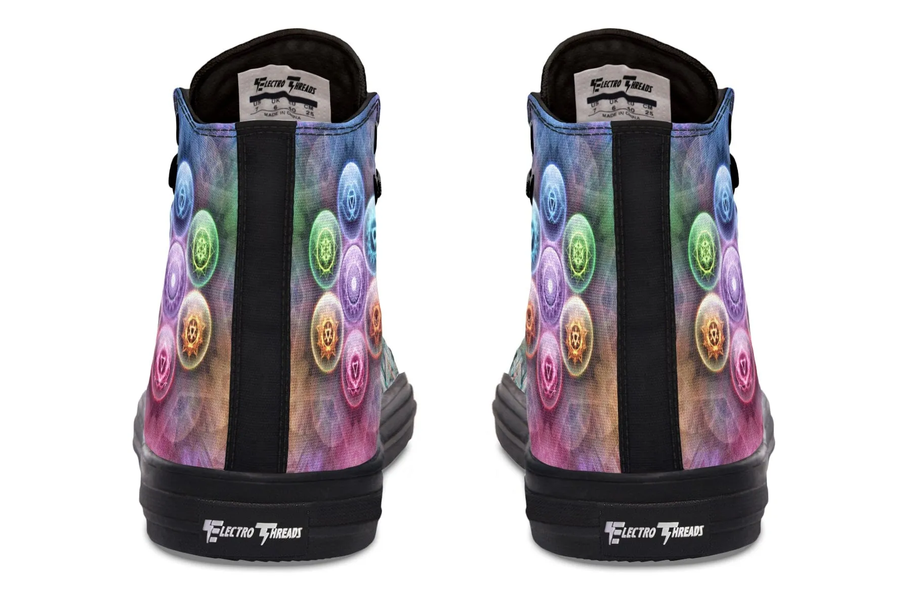 Chakra Balls High Top Shoes