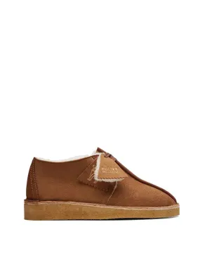 Clarks Originals Desert Trek Warmlined Shoes Tan