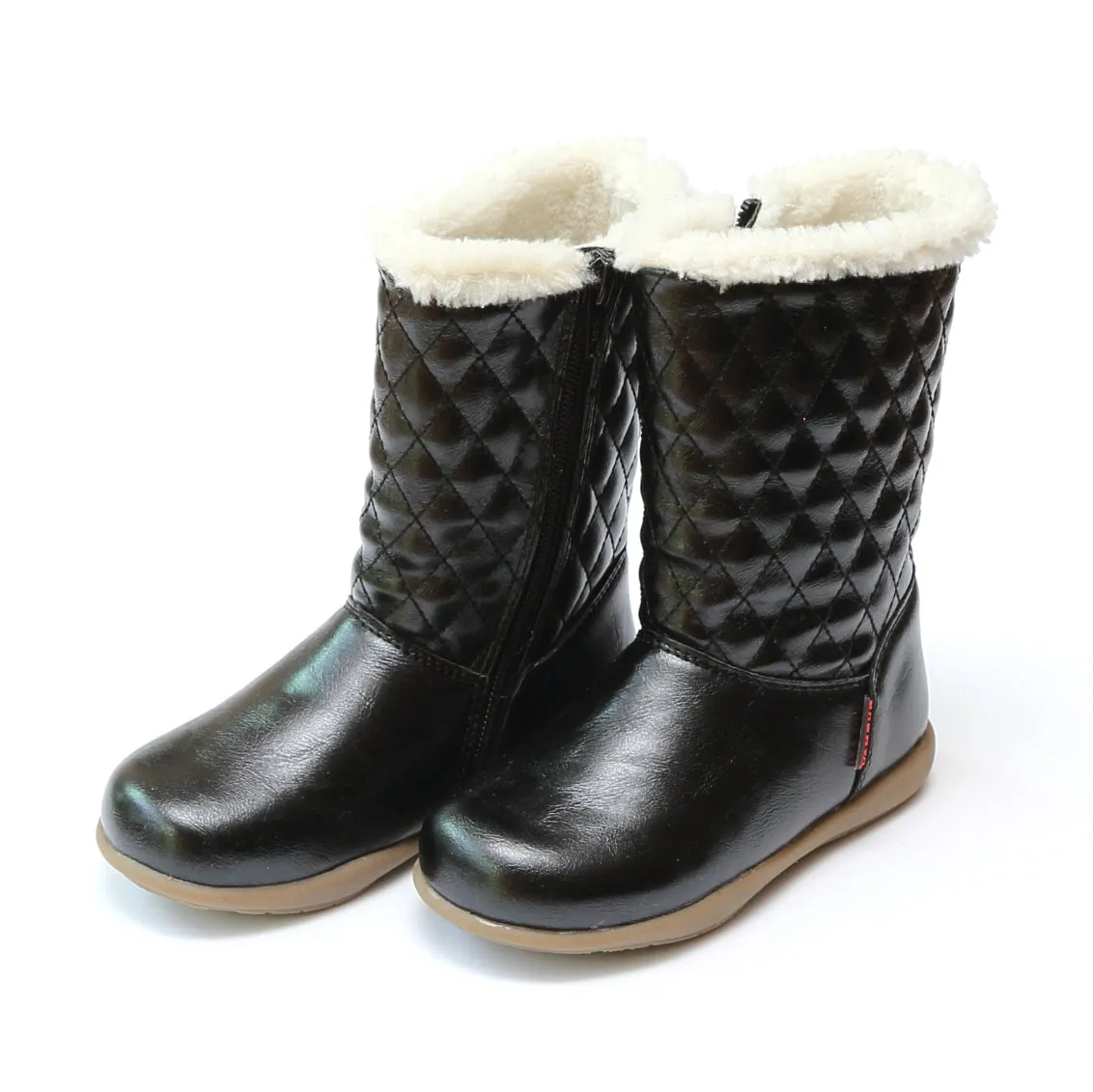 Ebba Quilted Faux Fur Winter Boot