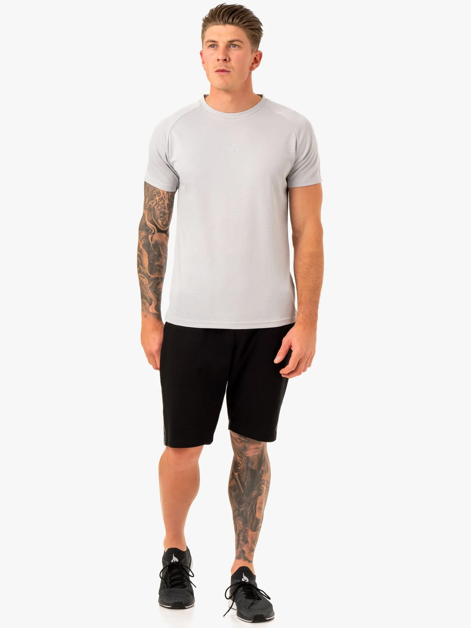 Enhance T-Shirt - Snow Grey