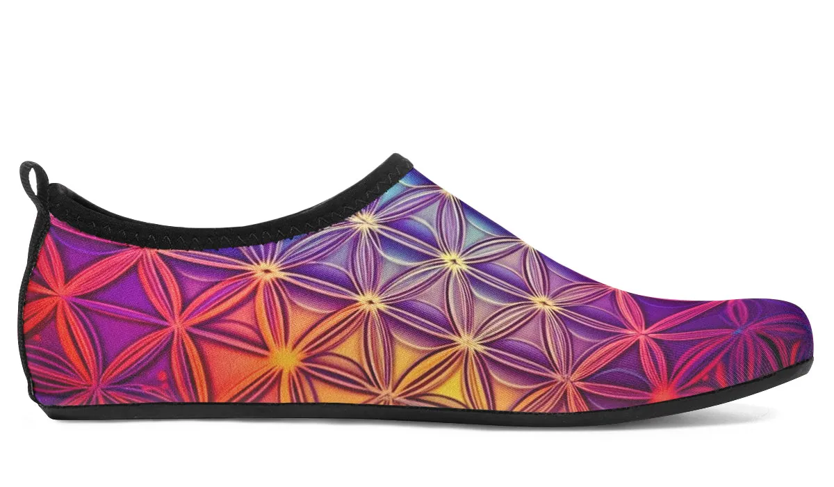 Flower Life Purp Barefoot Shoes