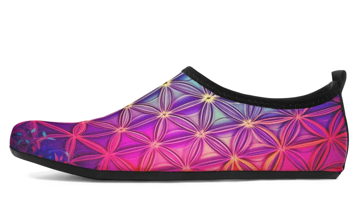 Flower Life Purp Barefoot Shoes