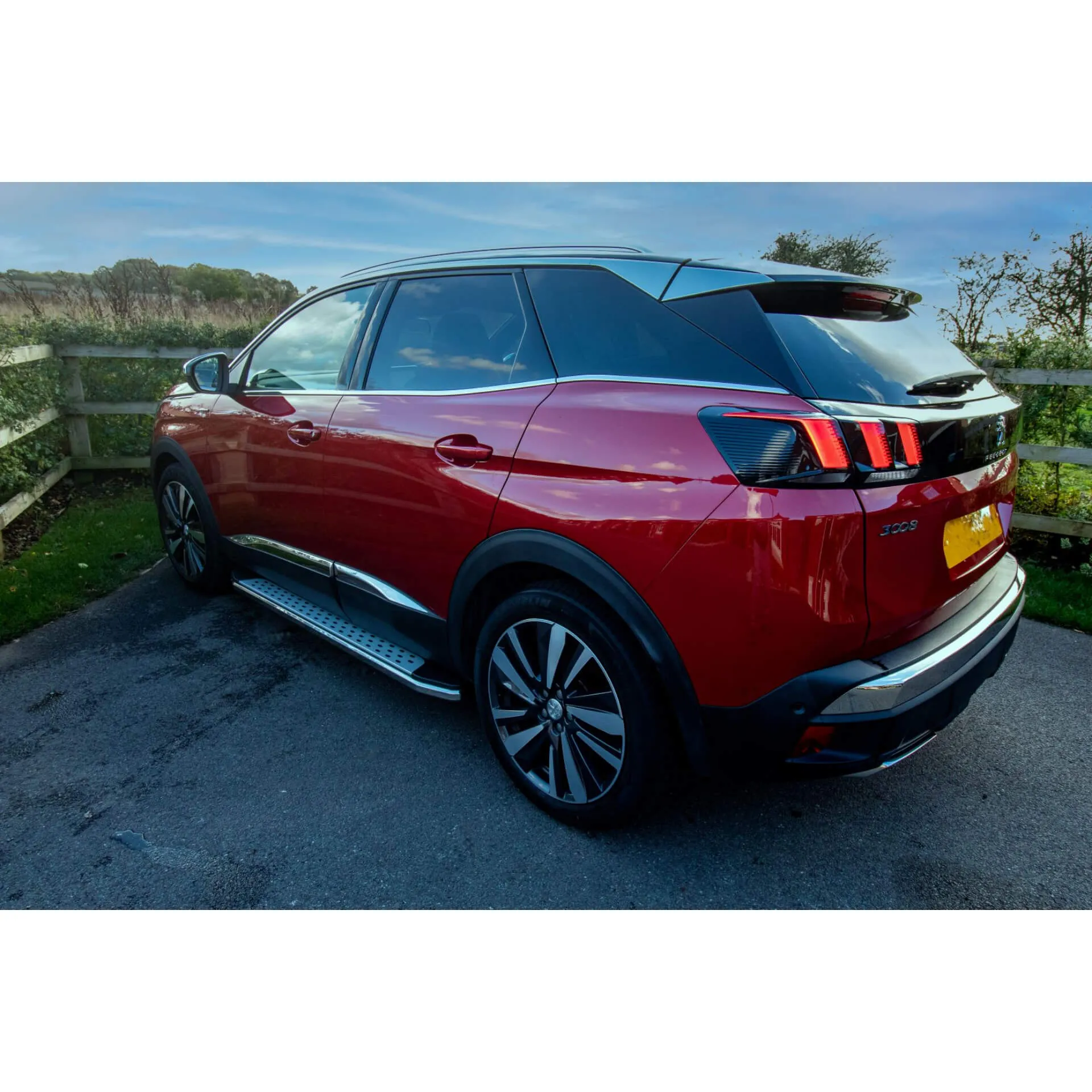 Freedom Side Steps Running Boards for Peugeot 3008 2017 