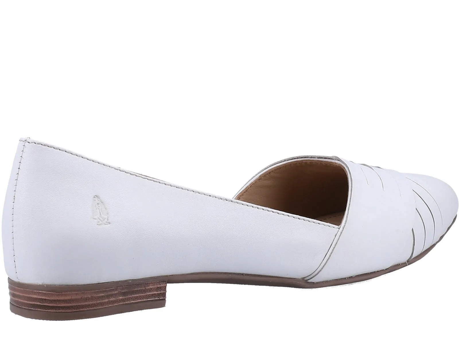 Hush Puppies Marley Womens Leather Slip On Ballet Pump