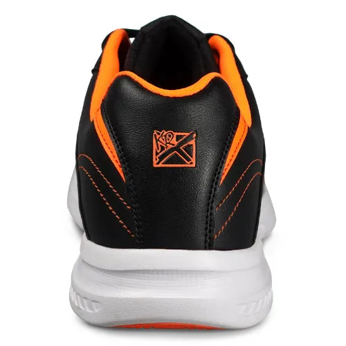 KR Strikeforce Mens Flyer Lite Black Orange Bowling Shoes