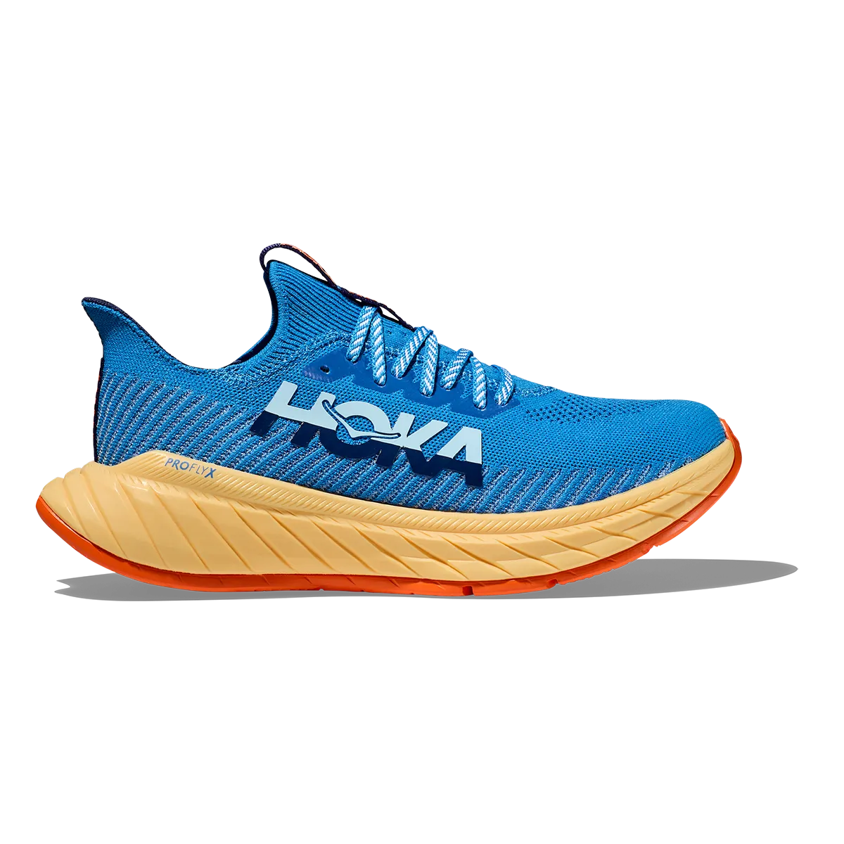 Men's Hoka One One Carbon X 3, Coastal Sky/Bellwether Blue, 12.5 D Medium