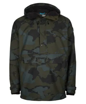 Men's Original Anorak Snow Jacket - Green AOP