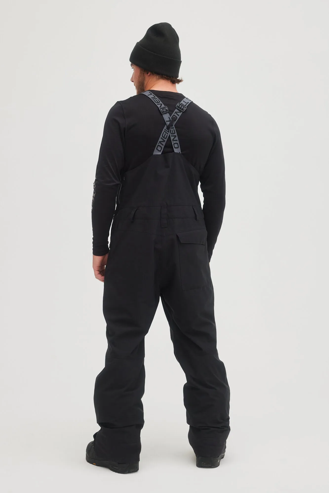 Men's Shred Bib Snow Pants - Black Out