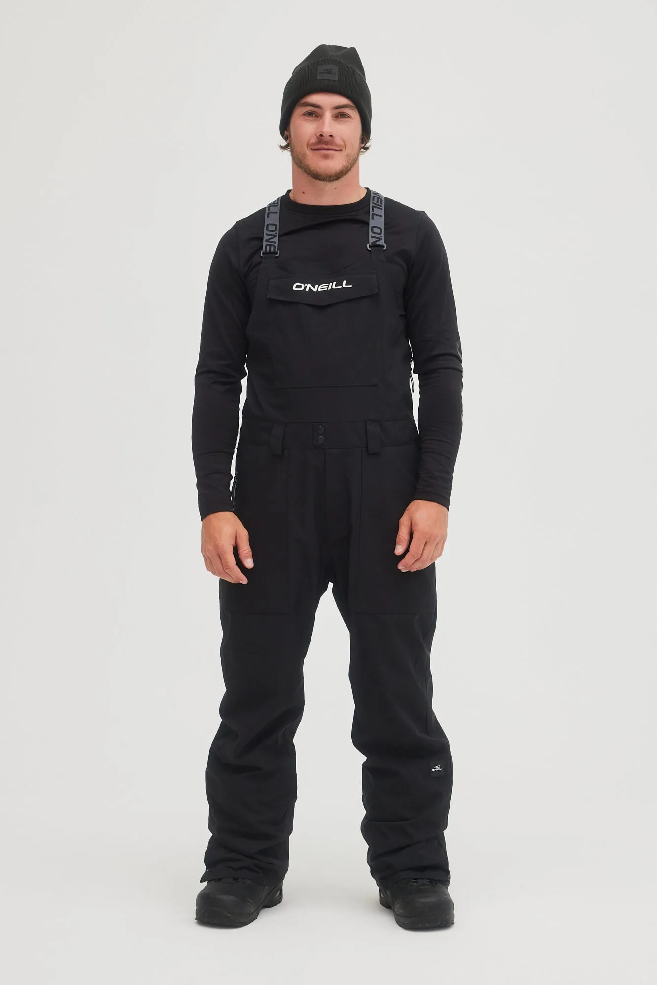 Men's Shred Bib Snow Pants - Black Out