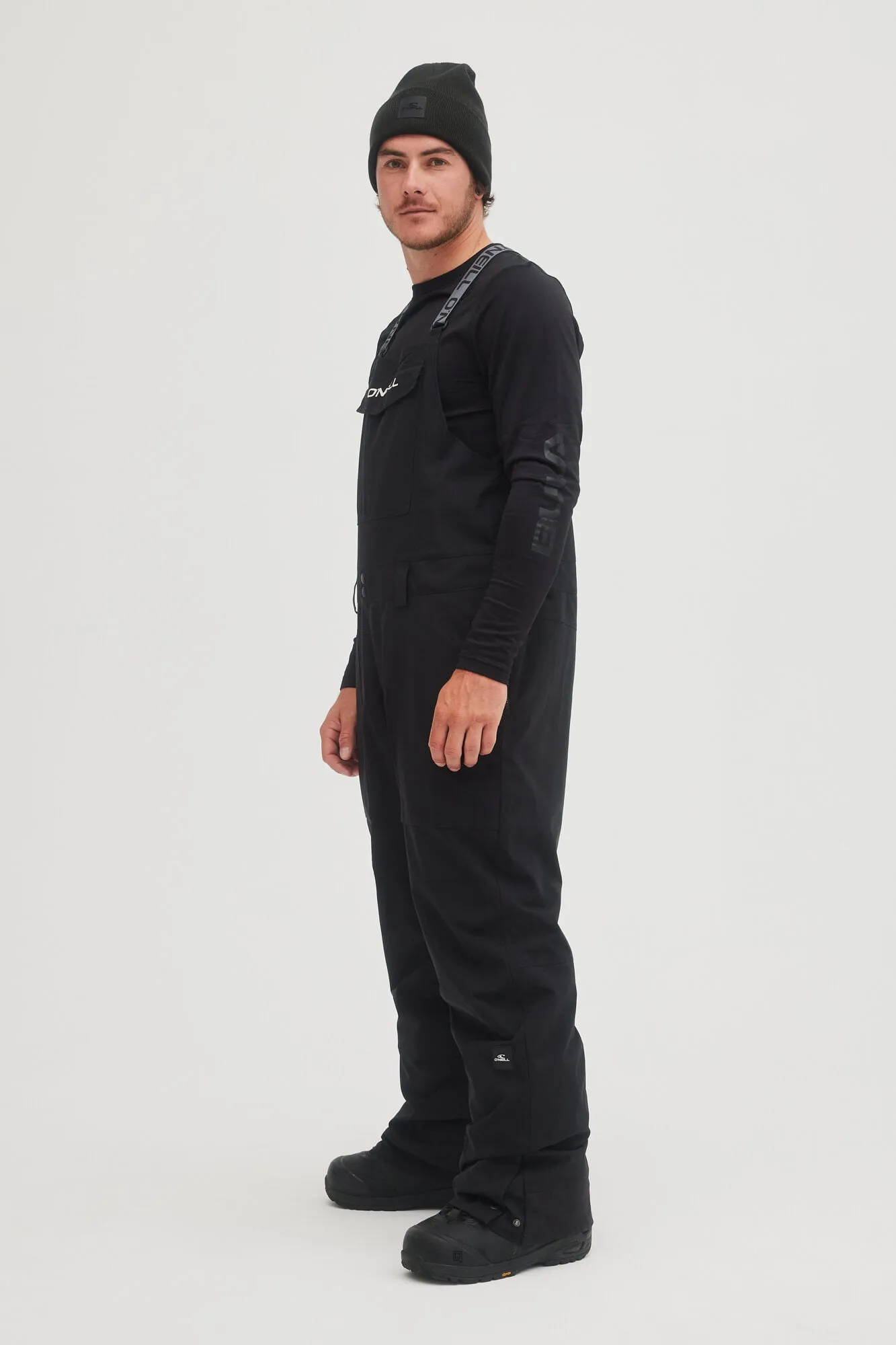 Men's Shred Bib Snow Pants - Black Out