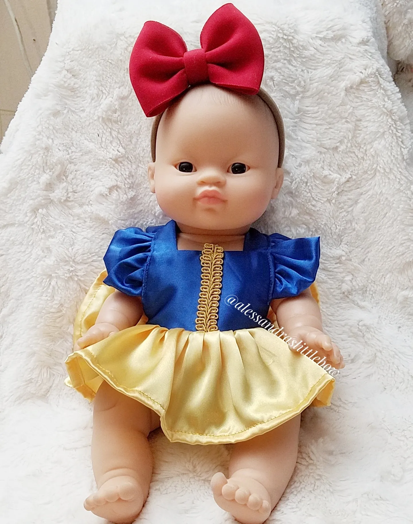 Minikane Doll Snow White Luxury Romper