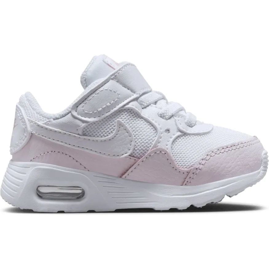 NIKE KIDS AIR MAX SC WHITE/PINK SHOES