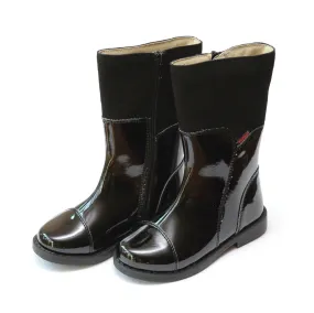 Priscilla Nubuck Leather Fashion Tall Boot