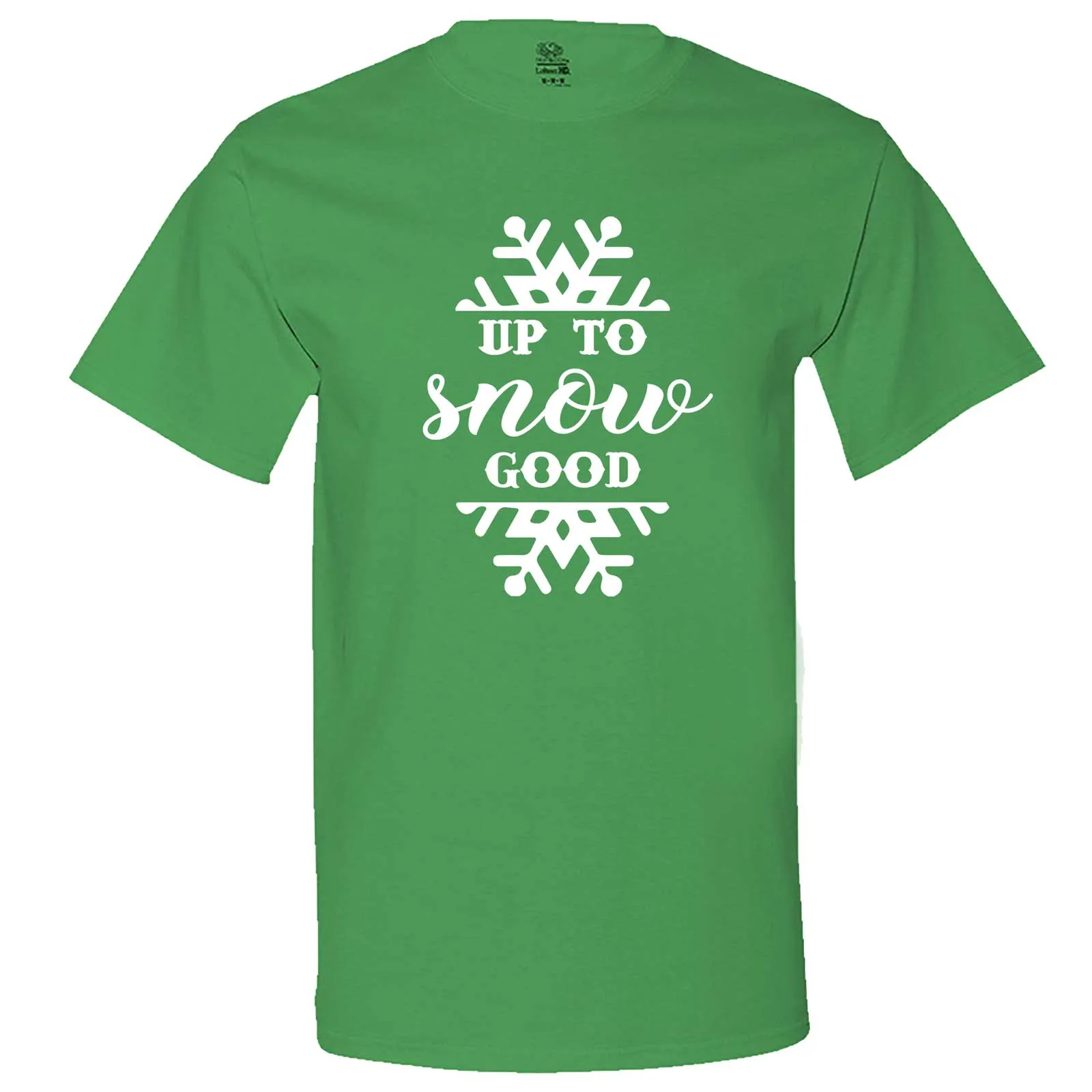 "Up to Snow Good" men's t-shirt