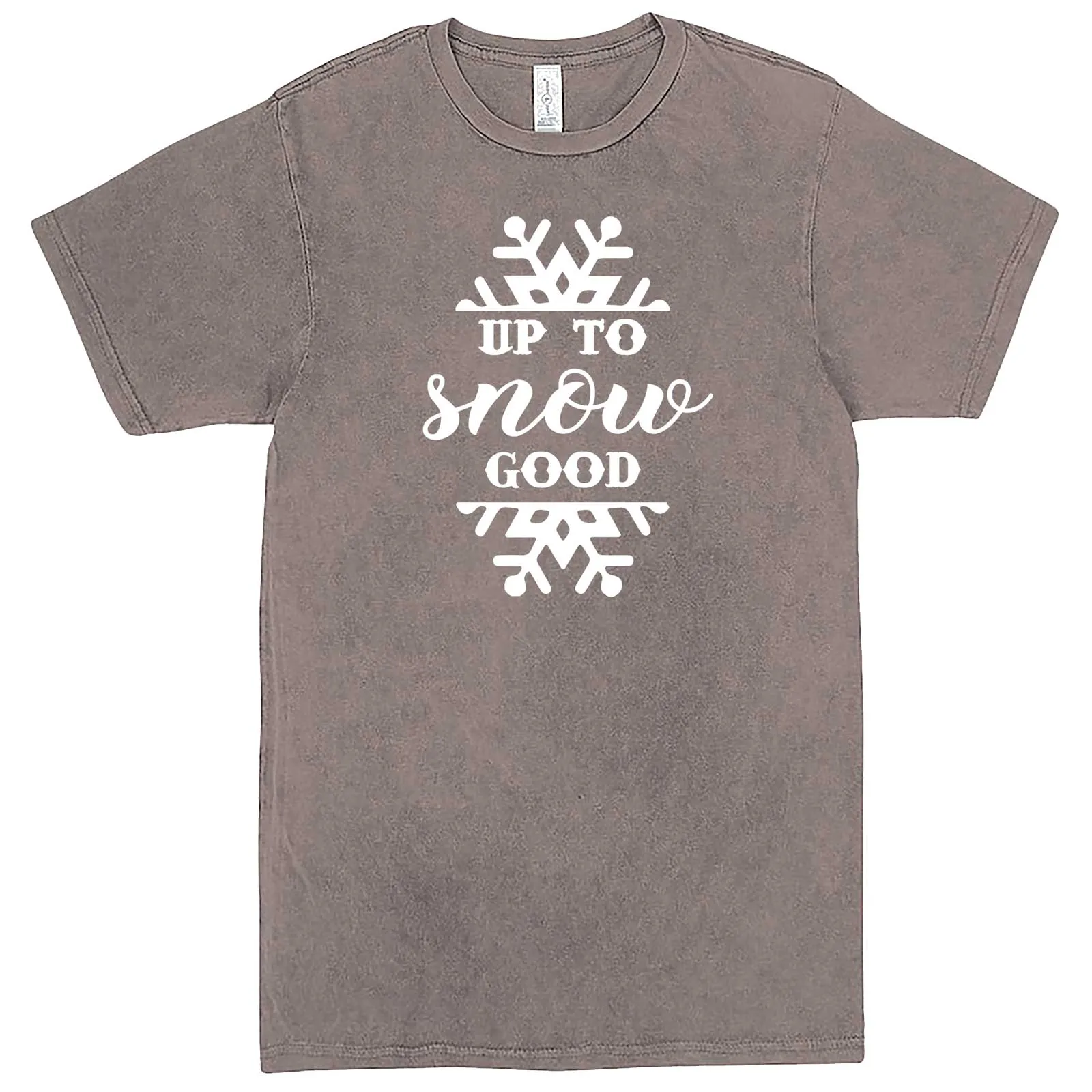 "Up to Snow Good" men's t-shirt