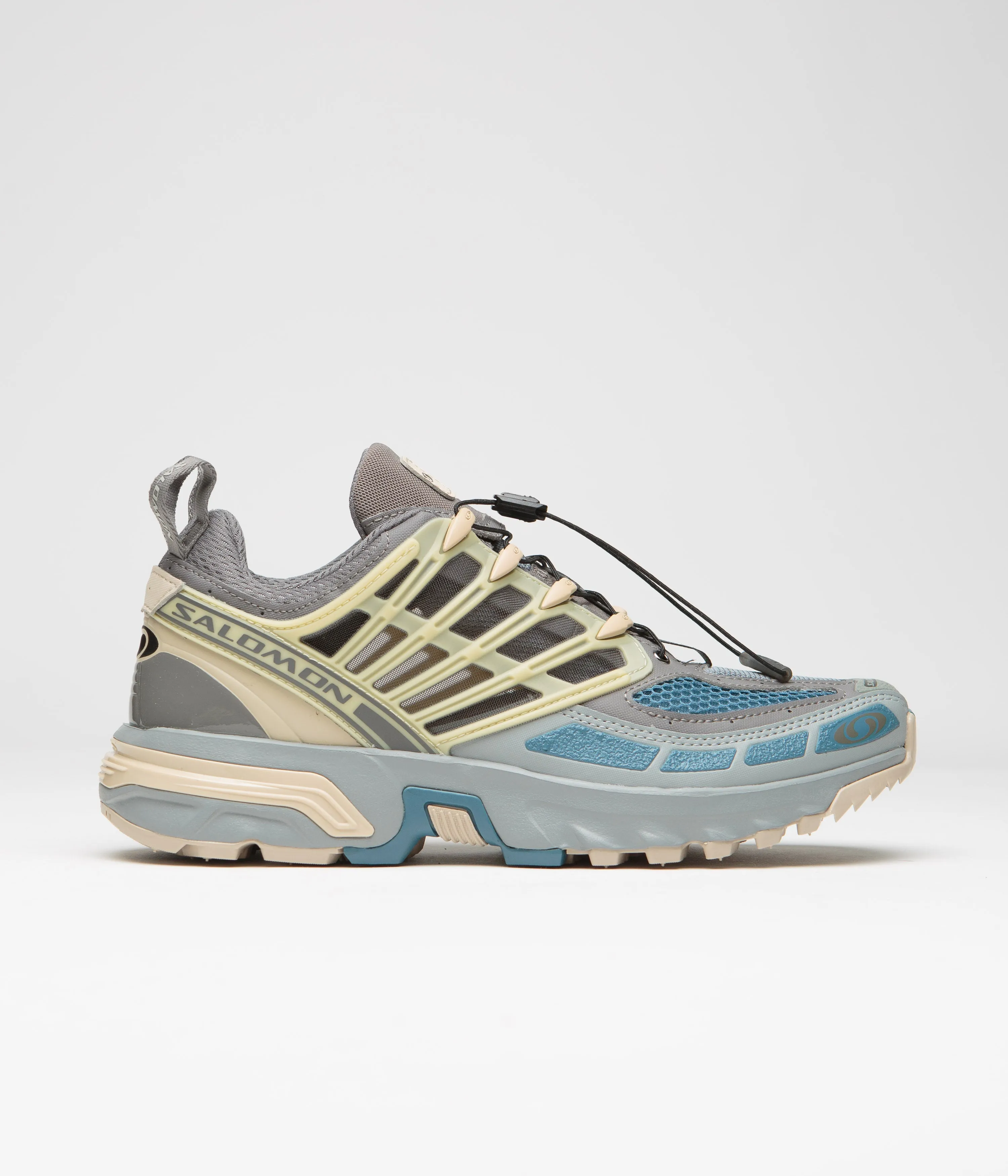 Salomon ACS Pro Shoes - Pewter / Monument / Aegean Blue