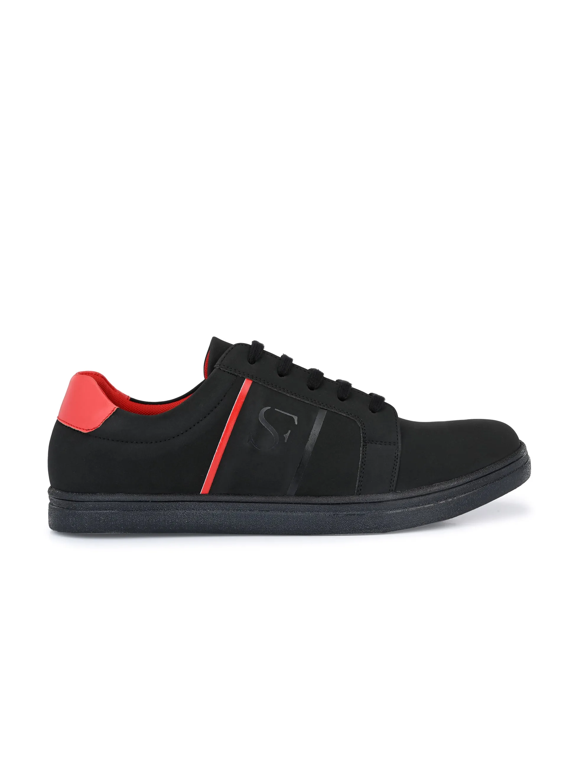 Seize Black Comfort Sneakers