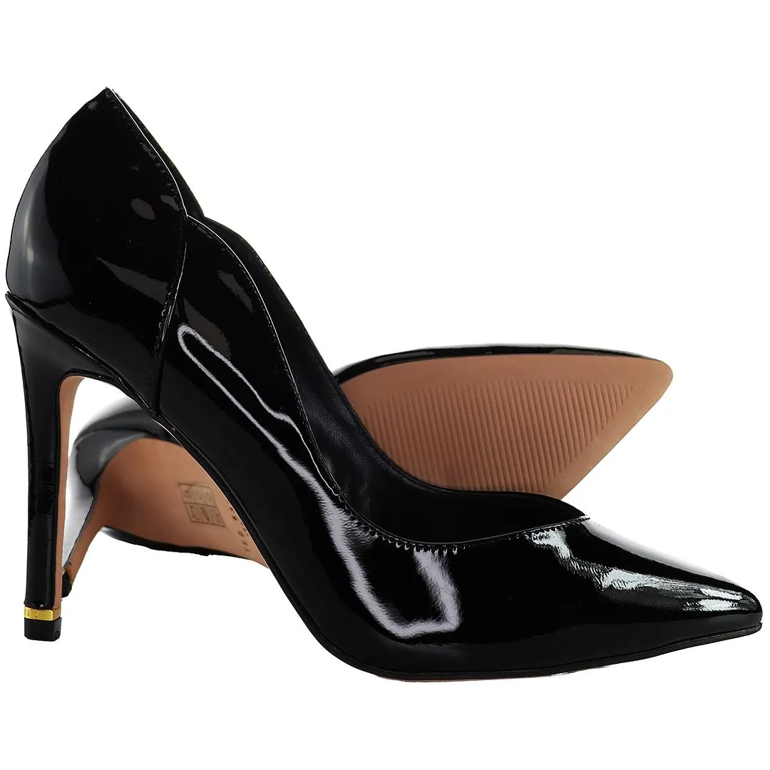 Ted Baker Orlinay Womens Black Court Heels Shoes